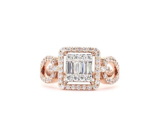 Bague Diamant 0,74 ct